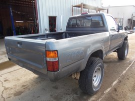 1994 TOYOTA PICKUP STANDARD CAB GRAY 4WD MT 2.4 Z19595